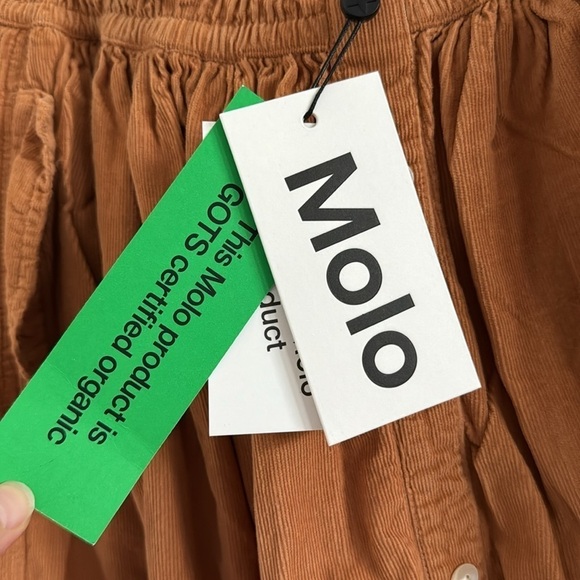 Molo Boletta Skirt Rosie Sand NWT Size 9/10 - Picture 5 of 13